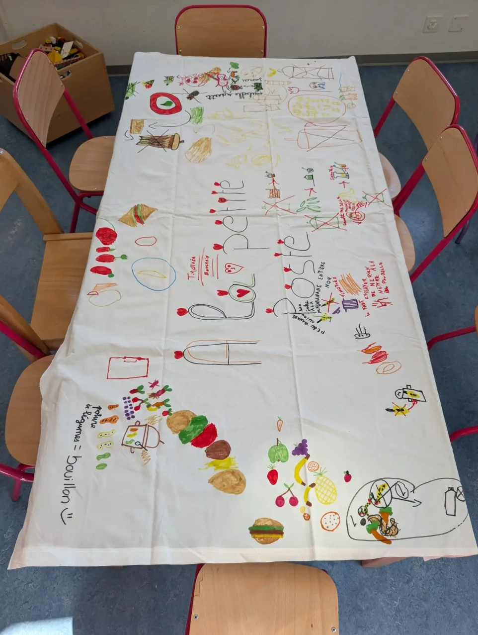Atelier nappe